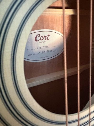 Cort acoustic guitar