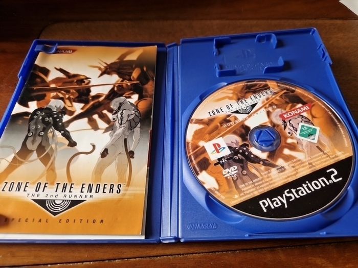 Zone of The Enders The Second Runner Special Edition PlayStation2 Ps2 games Original