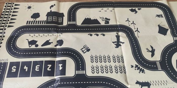 Car Parking Play Mat