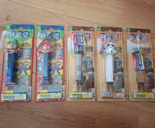 PEZ Dispensers - Super Mario and Star Wars