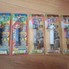 PEZ Dispensers - Super Mario and Star Wars