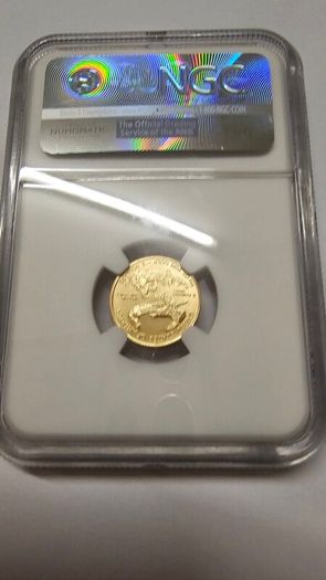 2016 5 Dollar Gold Eagle MS70 NGC 30th Anniversary First Day of Issue Signed By Elizabeth Jones Premium Slab