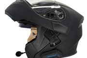 Wireless BT12 Motorbike Bluetooth Helmet Headset BT V5.0 + EDR Motorbike Riding Handsfree Call Music Microphone Headphones