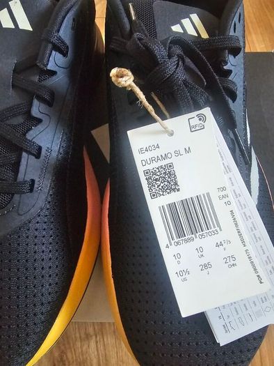 adidas duramo trainers,UK 10(44.7)brand new with tag and box,postage available