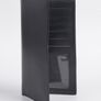 4 Pieces Set Of Leather Gift Box, Black Leather Image 4