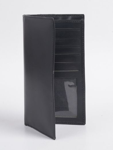 4 Pieces Set Of Leather Gift Box, Black Leather