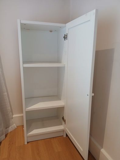 White cabinet