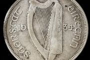 Ireland - 1934 - Half Crown - Silver - KM.8 - [887]