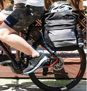 Bicycle bag Bike paninier bag 43L