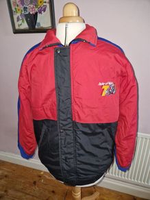 Vintage Isle of Man TT Motorbike Racing Jacket - XL size