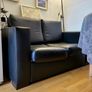 2 seter sofa black Image 2