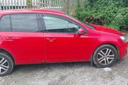 VW Golf MK6 1,6TDI 09 Red for Parts