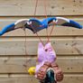 RARE Vintage  Collectible VERONESE 1997  Clown on a Glider Mobile Image 7