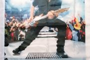 Bruce Springsteen flag 3ft x 2ft.Blue.