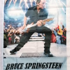 Bruce Springsteen flag 3ft x 2ft.Blue.