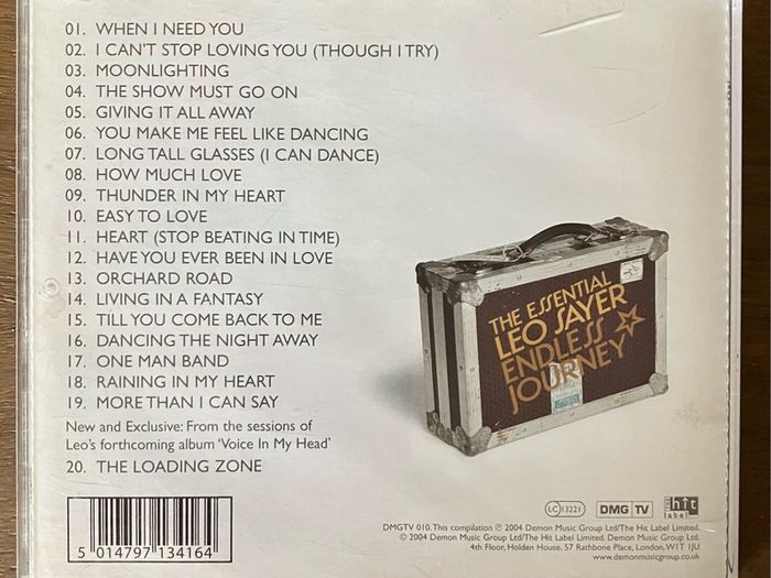 the essential LEO SAYER - Endless Journey
