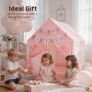 Kid Tent with Lights - Kids Play Tents for Toddlers Kids Tents Indoor Playhouse - Princess Tent for Girls Toy House Gift (Pink Play Tent) Image 6