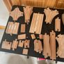 wooden train track Image 4