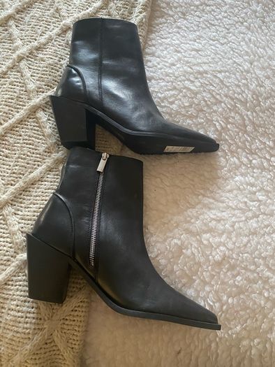 Leather boots TopShop