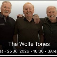 Wolfe tone 3x standing tickets  25th july 2026