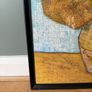 IKEA KNOPPANG Black Frame 50x70 cm with Van Gogh Sunflowers Puzzle Image 4