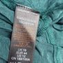 Teal Crinkled Long-Sleeved with High Funnel Neck Maxi Dress Image 5
