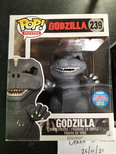 Godzilla pops