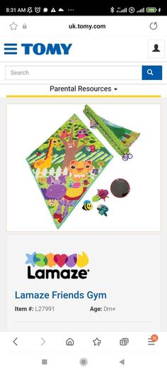 Lamaze baby gym 4in 1