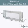 Safetots Extra Wide Bed Rail Natural Image 5