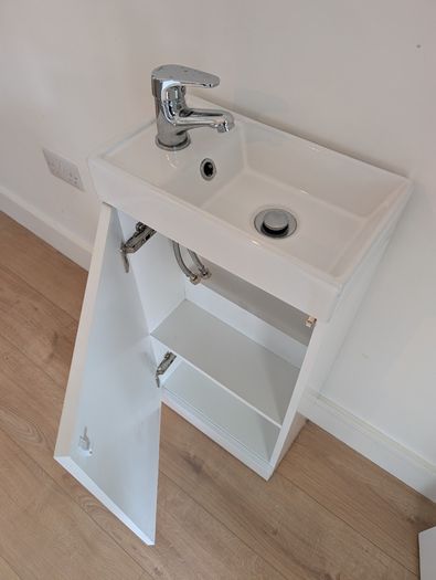 Sink & vanity unit combo