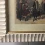 Art X 2 - Vintage Coloured Prints. Image 5