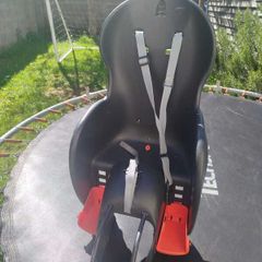 kids child bike seat rear polisport