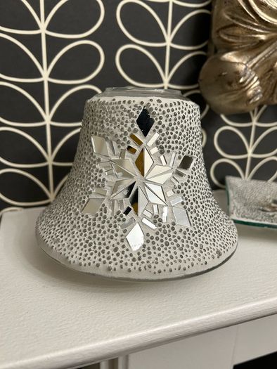 Yankee candle topper & plate