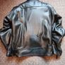 Classic Eleveit Short Motorcycle Leather Jacket Image 2