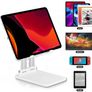 Foldable Extendable & Adjustable Stand for ipad/tablet/portable monitor/laptop. Dual-Pole Support. Ideal to hold 12 to 17 inch larger size devices (black) Image 5