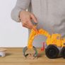 Play-Doh Wheels Front Loader Toy Truck - no sand left Image 4