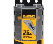 Dewalt Induction Hardened Utility Blades DWHT11004 - Pack of 75