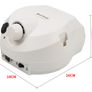 30000RPM Electric Nail Drill Machine Pro Nail File Drill Bits Pedicure Manicure WHITE Image 4