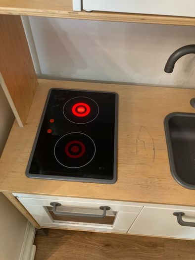 Kids play kitchen