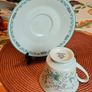 Vintage Noritake Japan Cup & Saucer  Birds & Floral Pattern, 1960s 80s Image 8