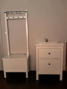 Bathroom Vanity Unit with sink, tap & waste