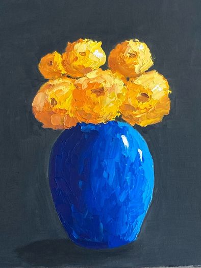 Original palette knife oil painting
