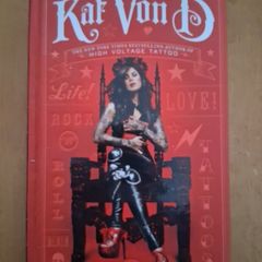 Signed Kat Von D Tattoo hardback book