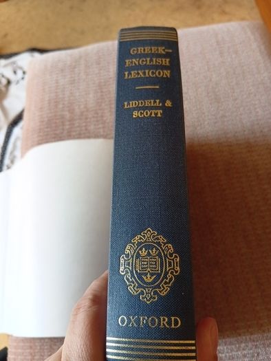 1980 Greek-English Lexicon. Loddel and Scott. Languages. Vintage.