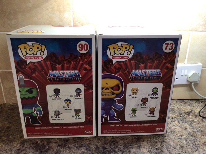 Masters of the universe - large size funko pops bundle