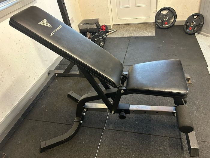Half Rack with Bars and plates