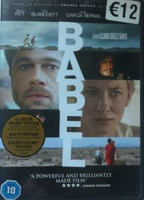 Babel [2006] Brad Pitt, Gael Garcia Bernal & Kate Blanchett [Movie DVD]