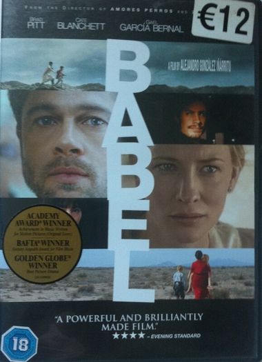 Babel [2006] Brad Pitt, Gael Garcia Bernal & Kate Blanchett [Movie DVD]