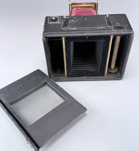Antique Sanderson Patent Roll Film Camera