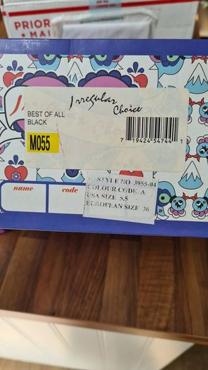 Irregular Choice Peacock Shoes Size US 5.5/ 3.5 UK/Ireland